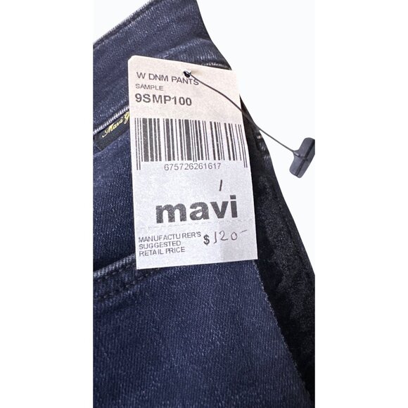 NWT Mavi Gold Stretch Tess High Rise Soft Jeans Medium Dark Wash Size 27 - Picture 9 of 14